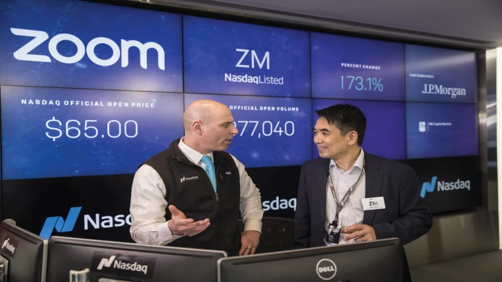 Zoom Shares Dropped